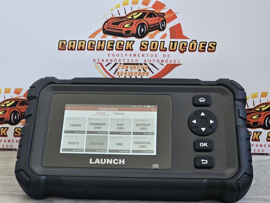 Launch CRP129 HD PESADOS - Maquina de Diagnóstico Profissional