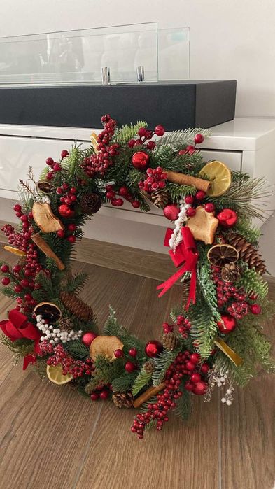 Sprzedam wianek 50 cm Świąteczny