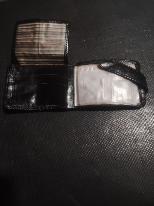 Carteira pele genuína