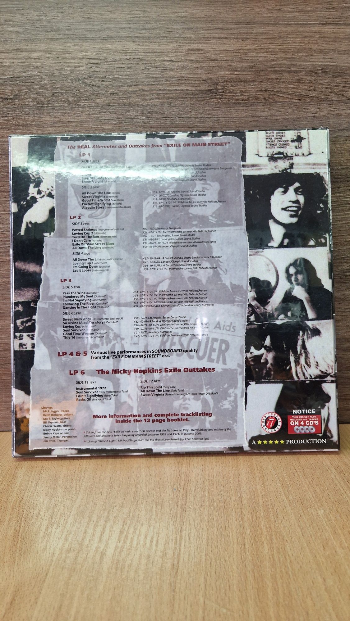 Бокс-сет вінилу The Rolling Stones " Exile on Main St."