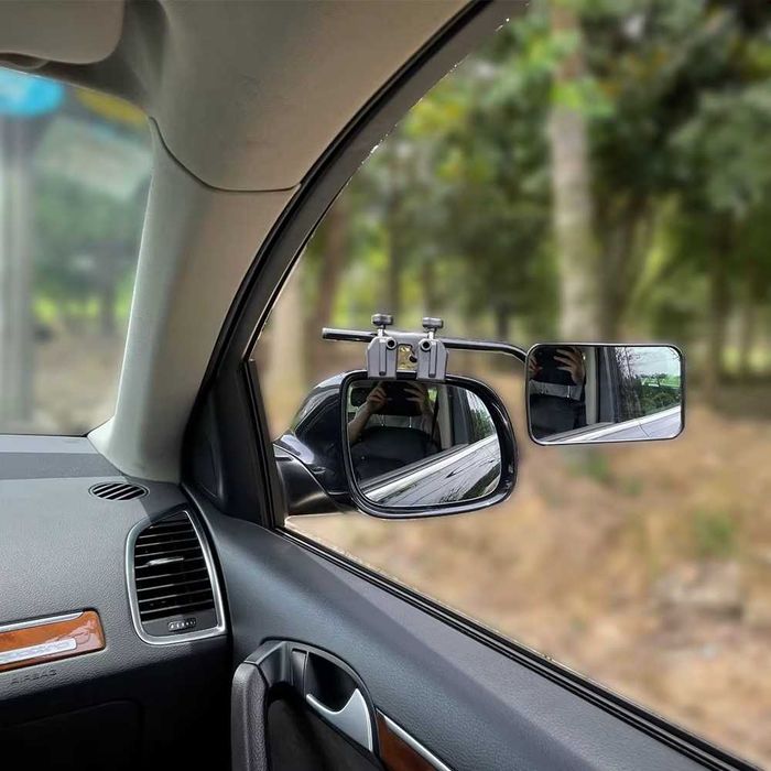 Uniwersalne Lusterka 2 SZTUKI Do Przyczepy Kampera Szybki Montaż