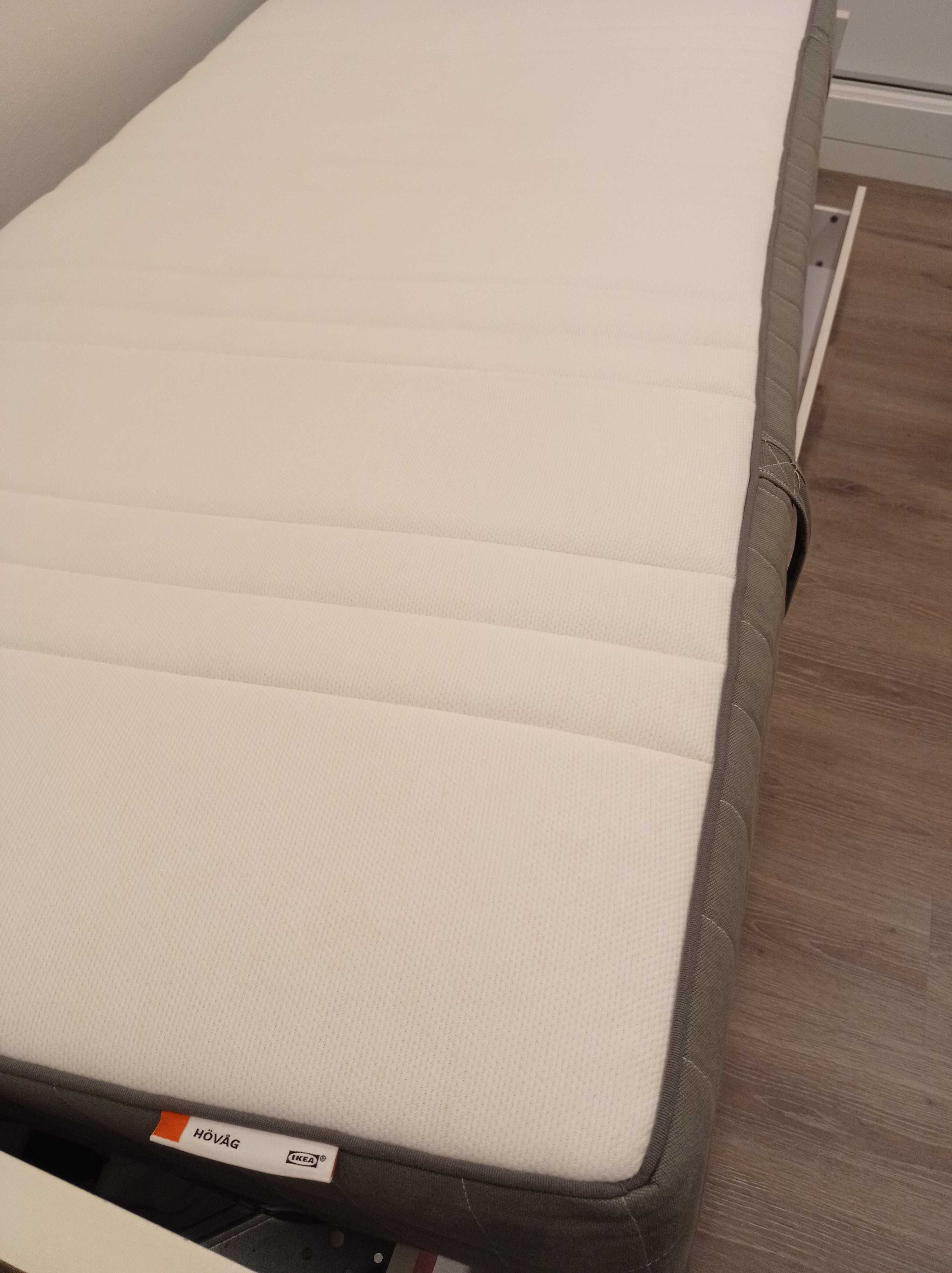 Cama solteiro com gavetão + colchão Ikea 200X90cm