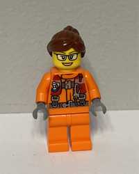 LEGO hol108 kobieta straż przybrzeżna figurka 60155