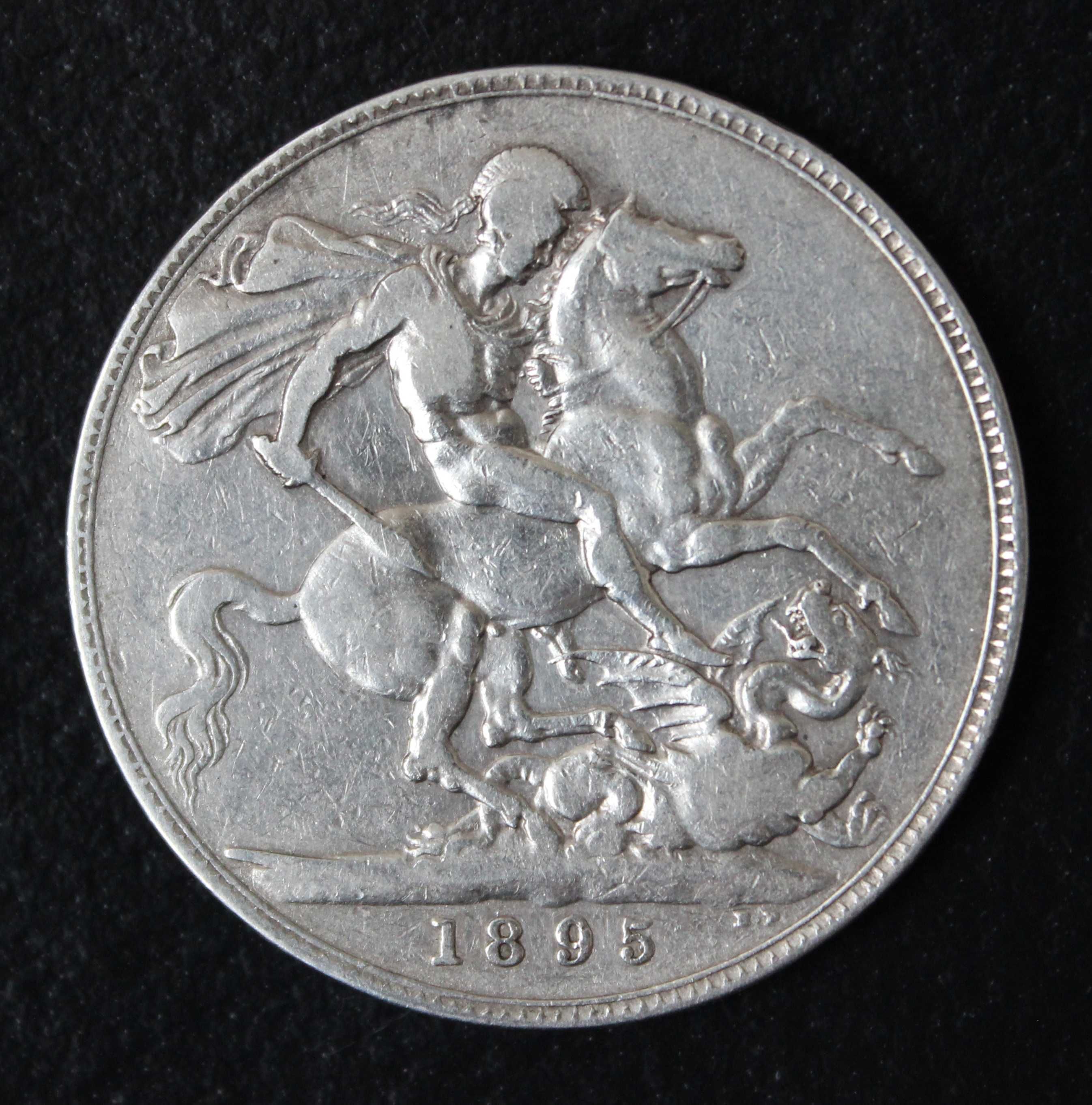 монета 1 крона 1889,1894