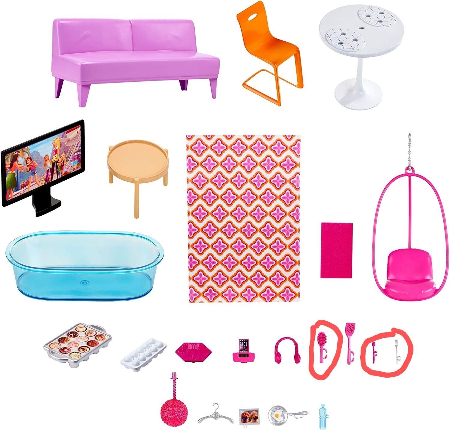Piętrowy domek dla lalek Barbie Dreamhouse DLY32