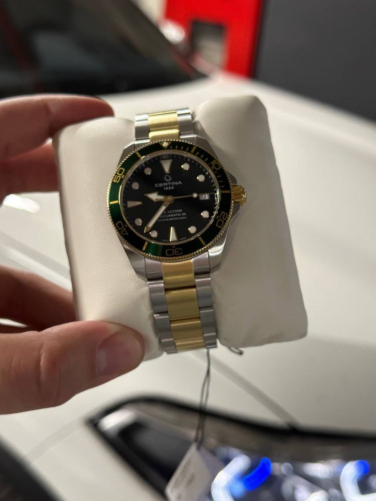 Часы Certina DS Action Diver , новые абсолютно !