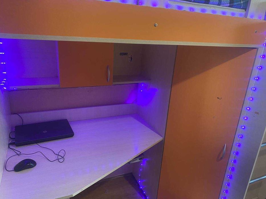 кровать двухъярусная бу