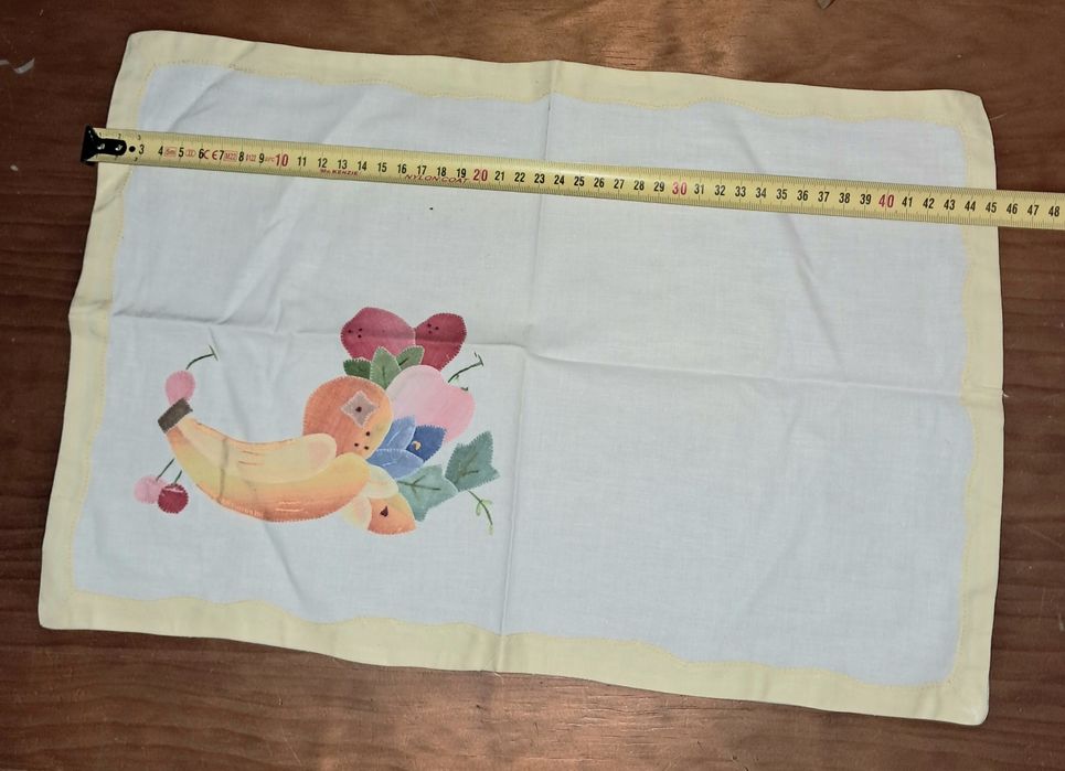 Pano com aplicações