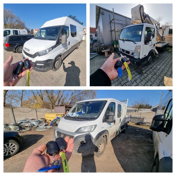 Dorabianie/kodowanie kluczy pilotów awaryjne otwieranie