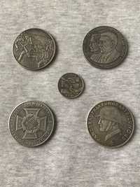 Наборы Сувенирных Монет.Третий Рейх. В наборе пять монет.
