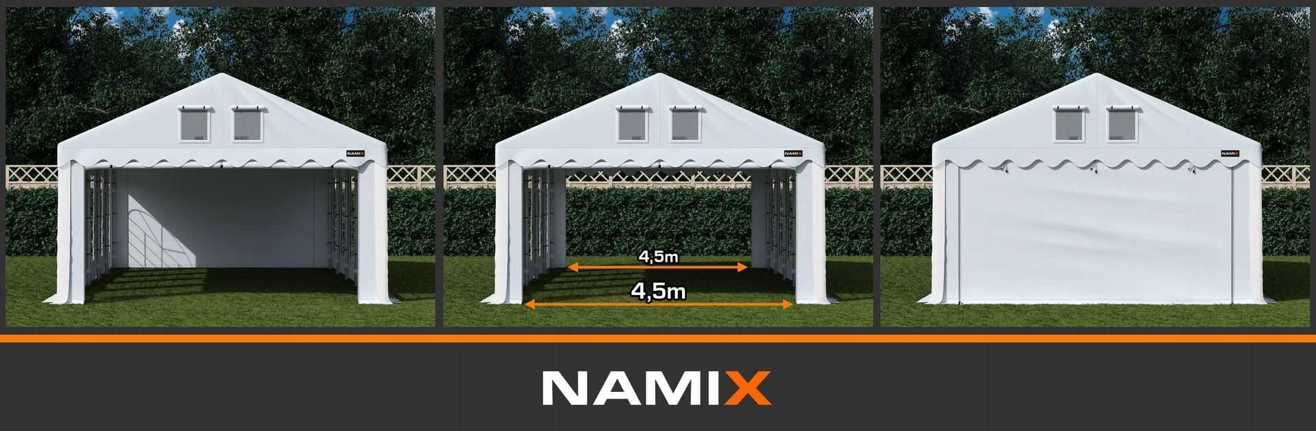 Namiot GRAND 5x8 ogrodowy imprezowy garaż wzmocniony PVC 560g/m2