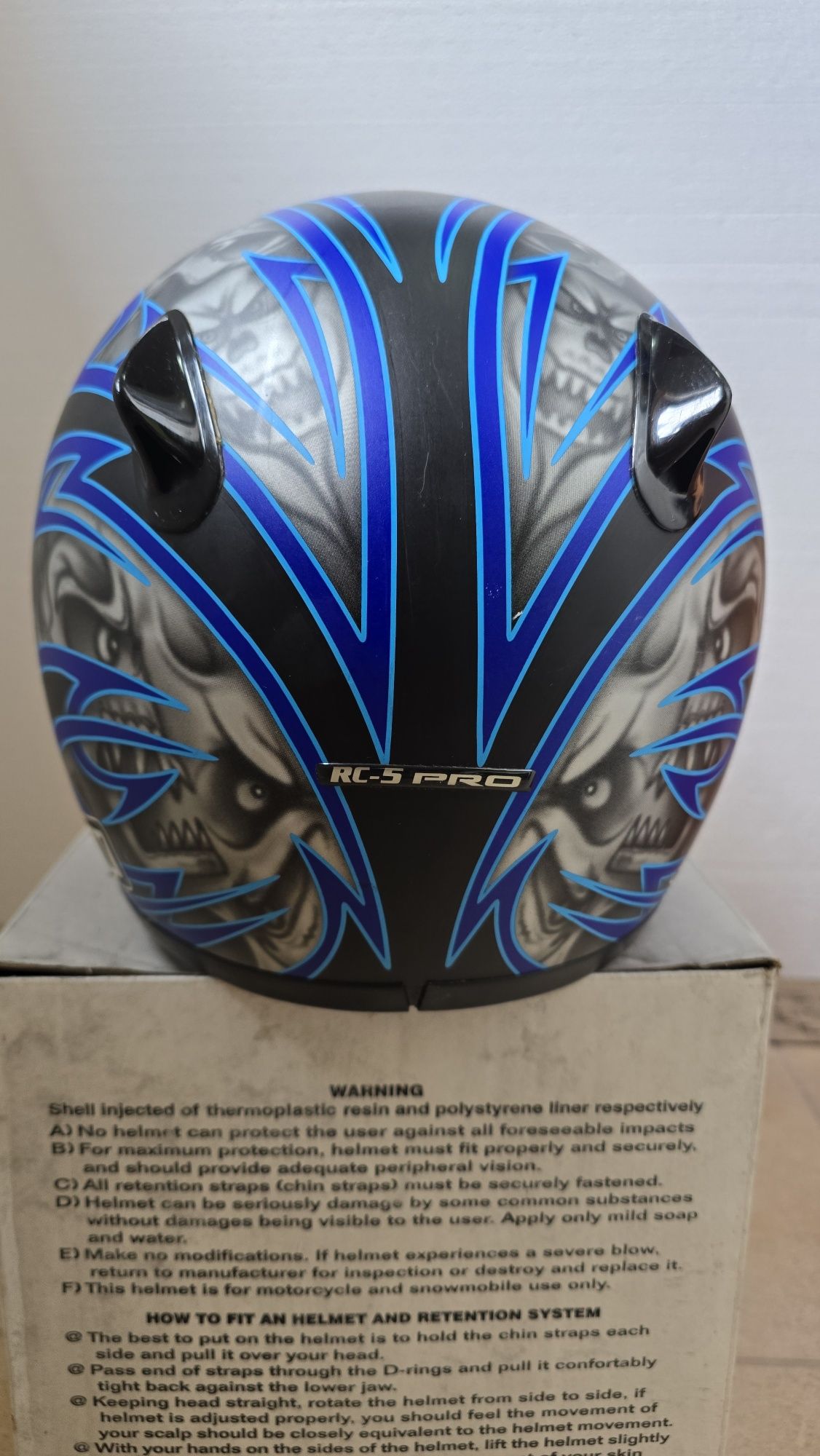 Capacete AGV RC5 tam. M Com óculos