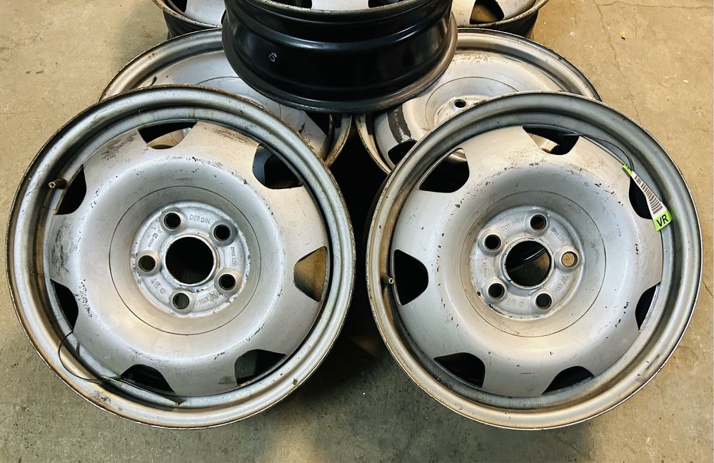 Felgi Stalowe cena za 4szt 5x120 ORYGINALNE VW Transporter T5, T6.