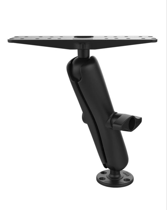 Крепление экрана эхолота RAM на лодку. Длинное.  до 16 дюймов