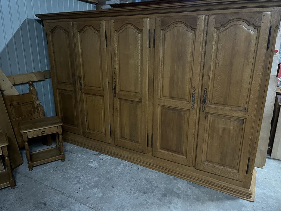 Piękna dębowa sypialnia