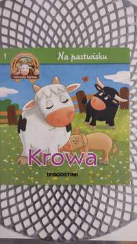 Książeczka Deagostini z serii Bawi i uczy Wesoła farma -Krowa