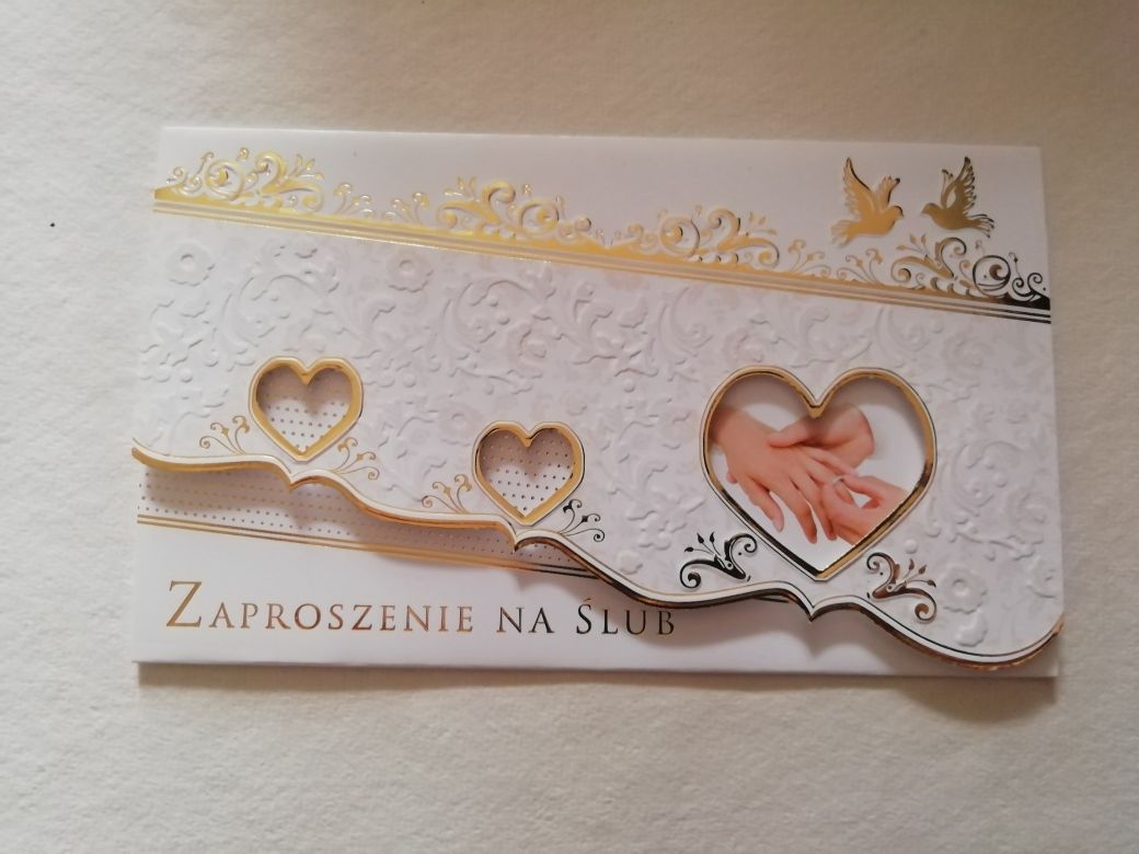 Zaproszenia ślubne mix nowe