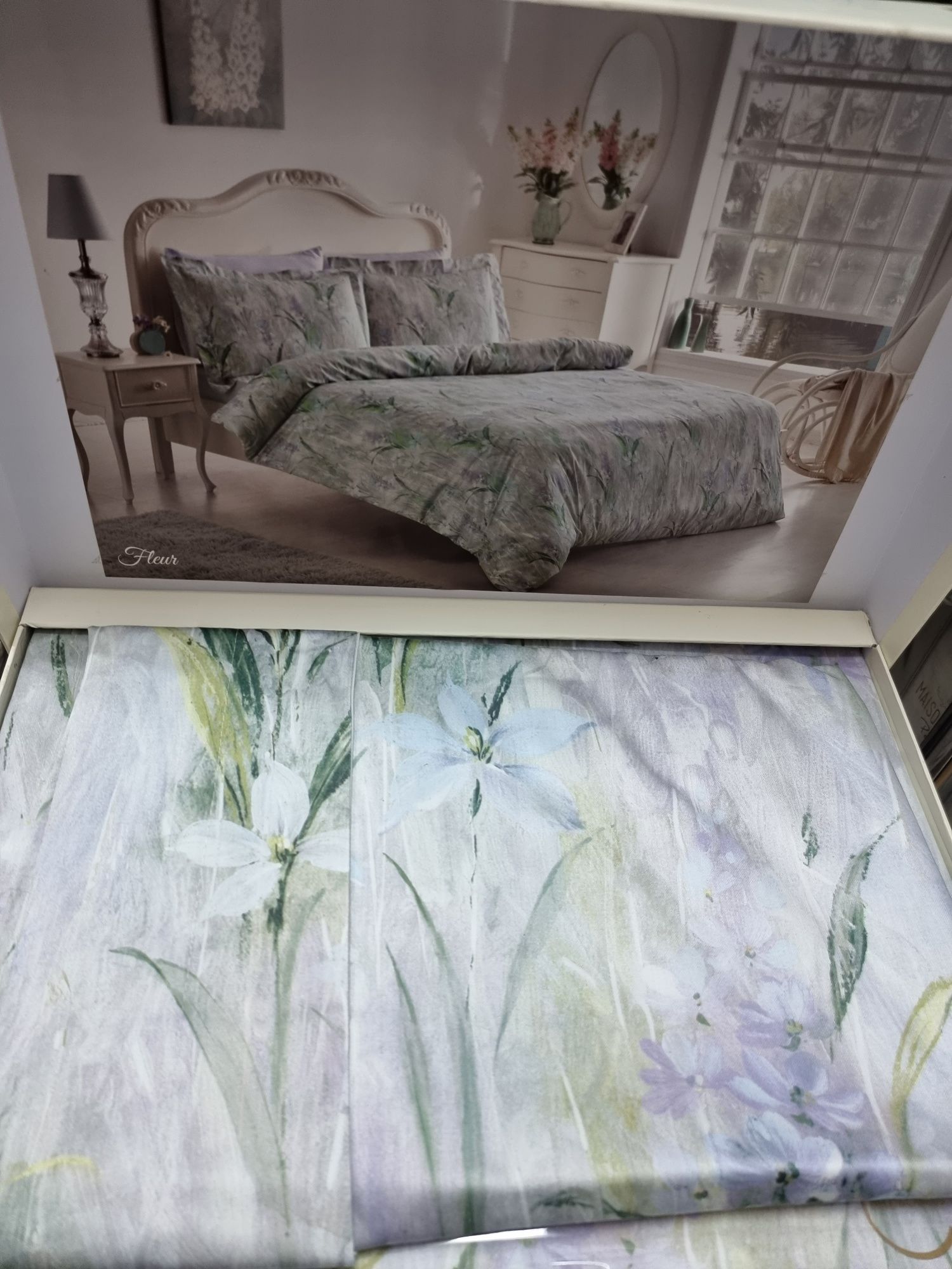 Комплекты постельного белья Tivolyo home делюкс сатин евроразмер