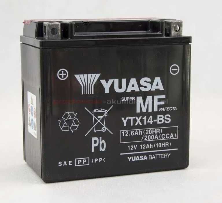 Akumulator Yuasa YTX14-BS KMX14-BS 12.6Ah 200A Olsztyn