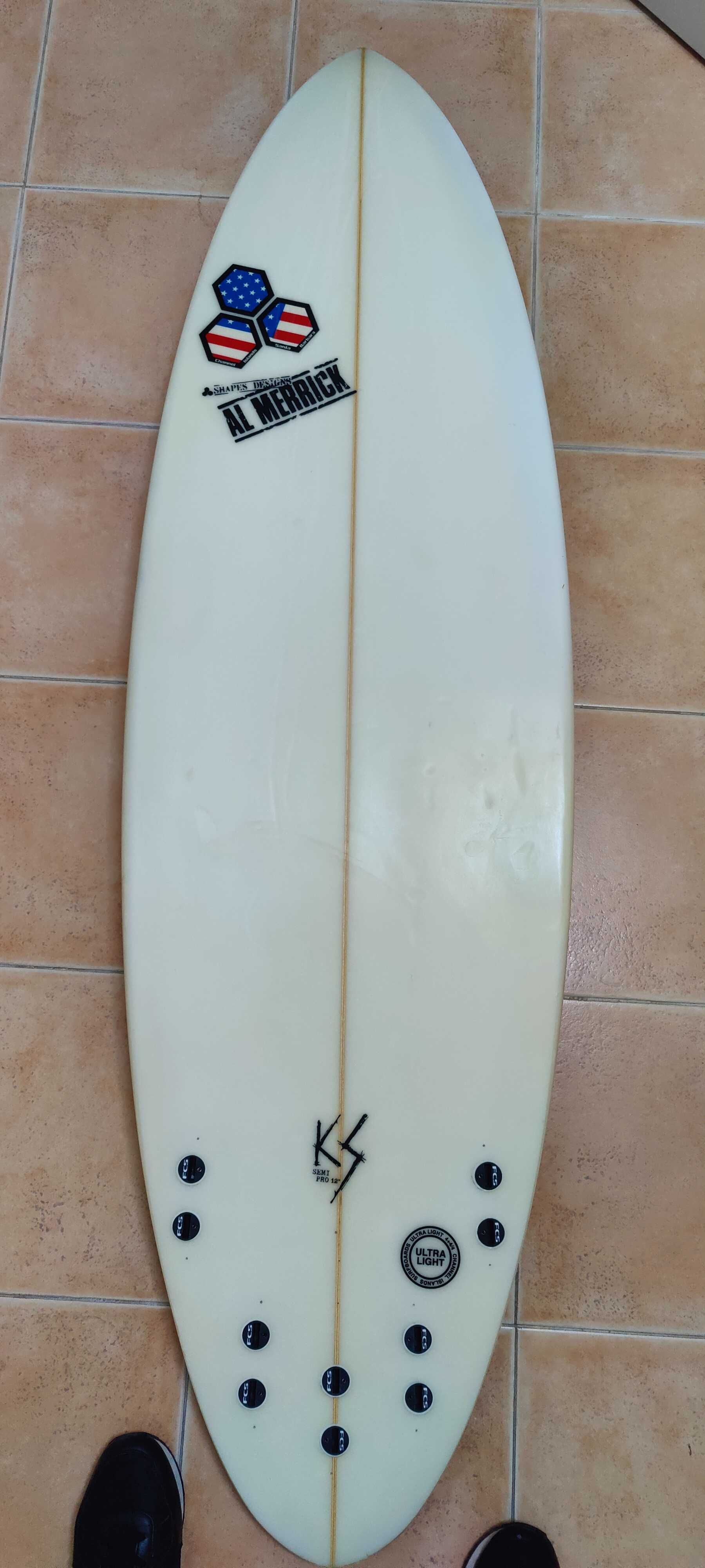 Prancha surf Al Merrick (Channel Sslands) Semi Pro 12 5.11