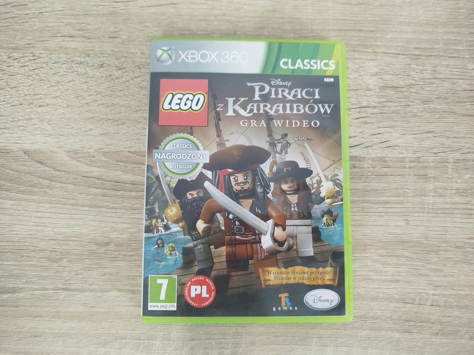 Gra LEGO Piraci z Karaibów Pirates of The Caribbean Xbox 360