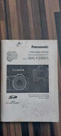 Instrukcja obsługi Panasonic aparatu cyfrowego model DMC-FZ30EG