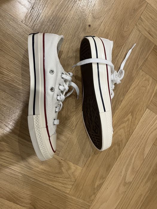 Converse białe 33,5 nowe. Dlugosc wkladki 23,5 cm