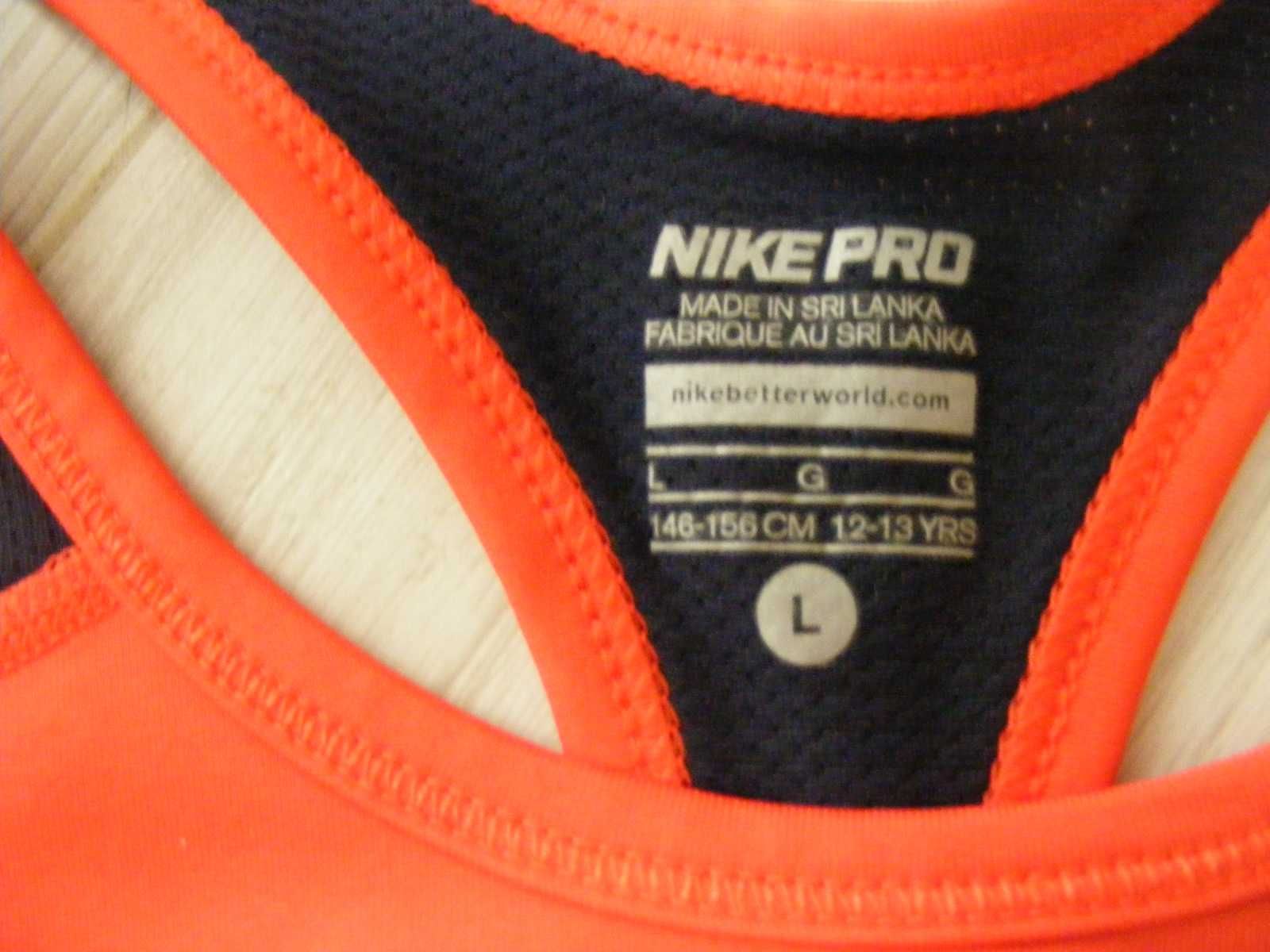 Спортивный топ Nike PRO на 12-13 лет