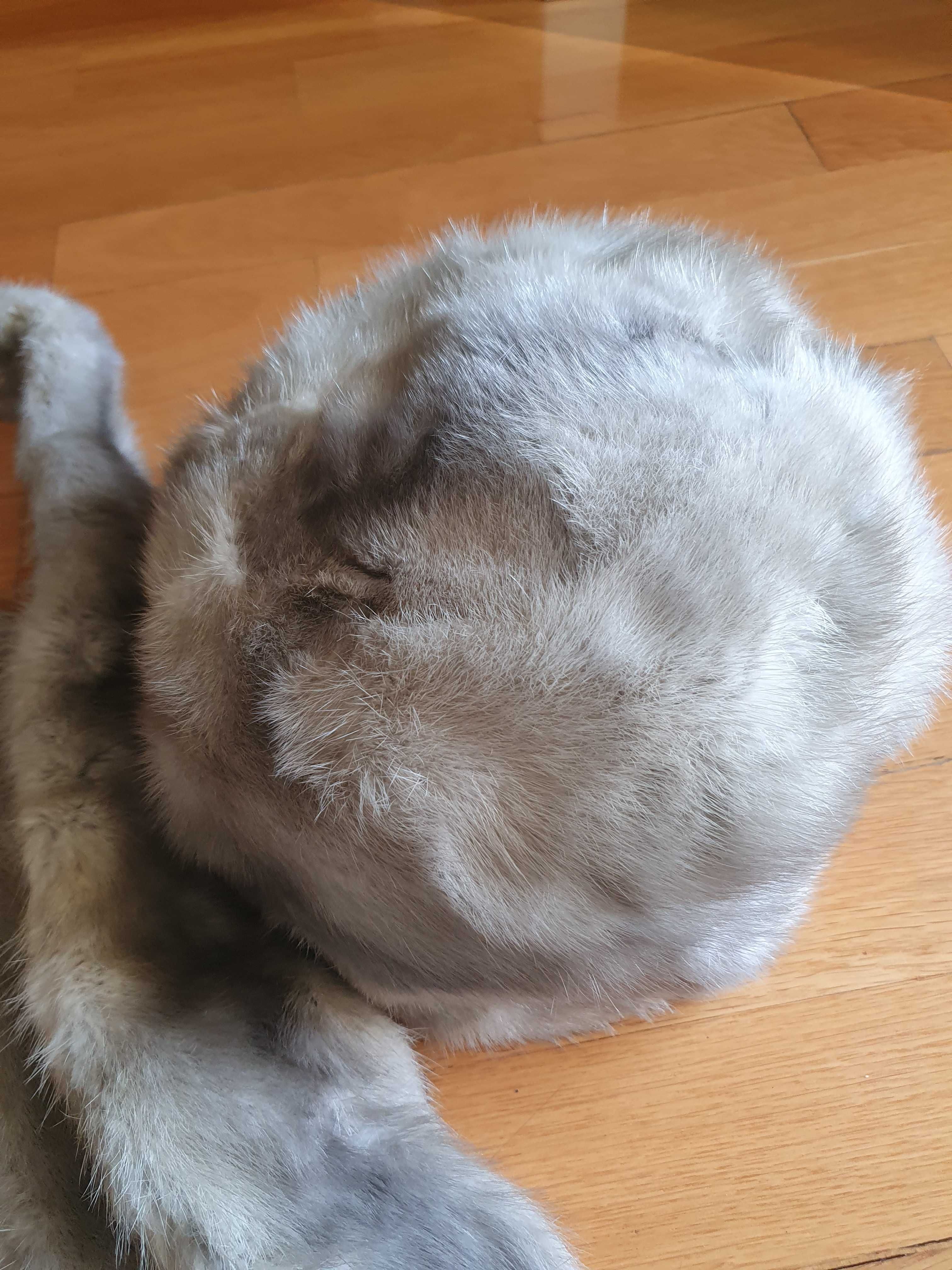 Komplet Czapka Szalik Norki