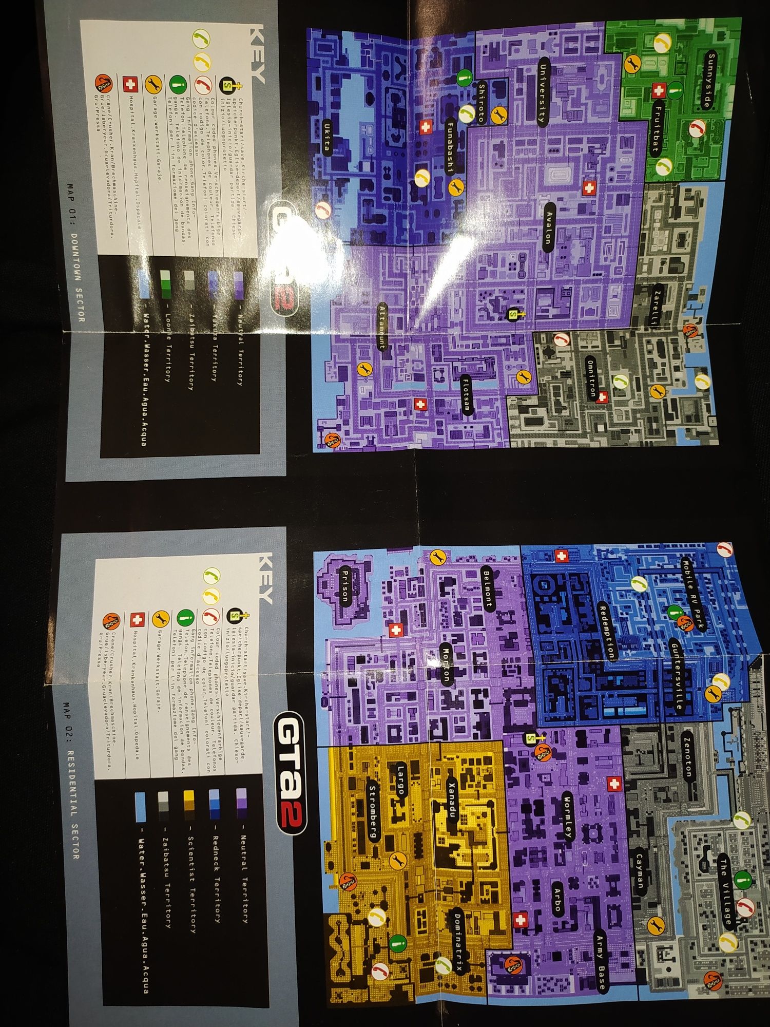 Mapa gta2 playstation 1