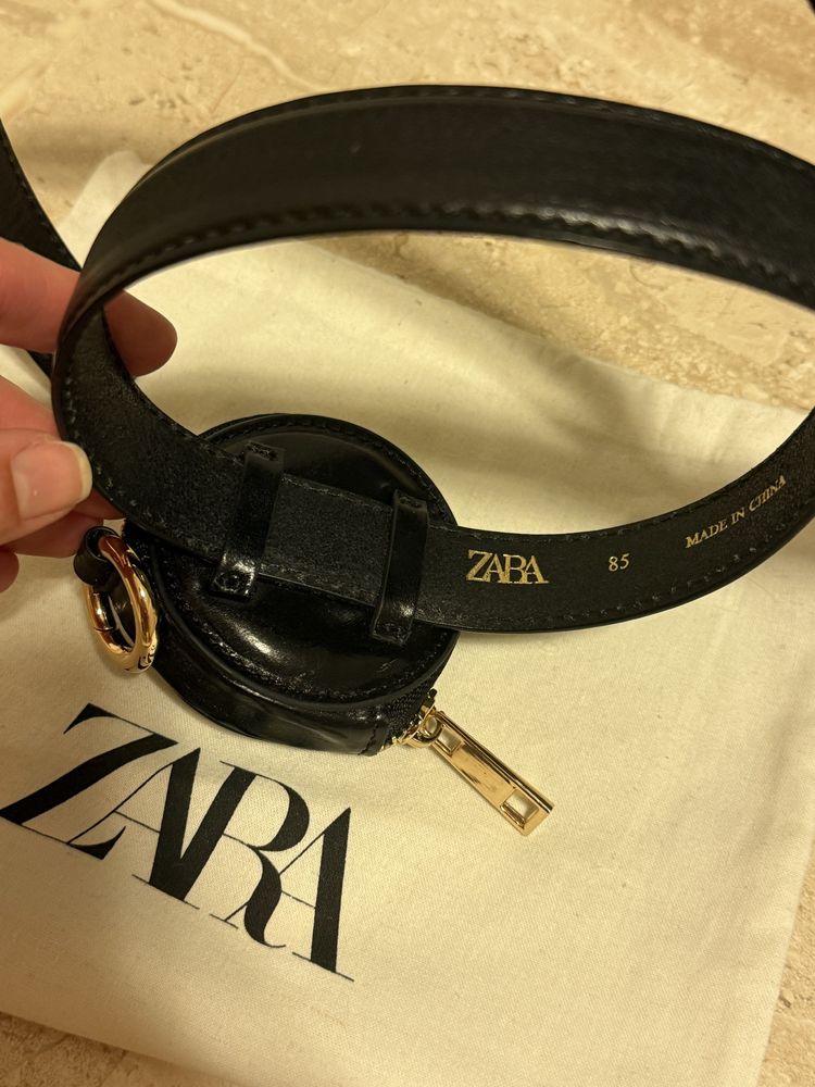 Пояс Zara & Stefano Pilati кожа premium