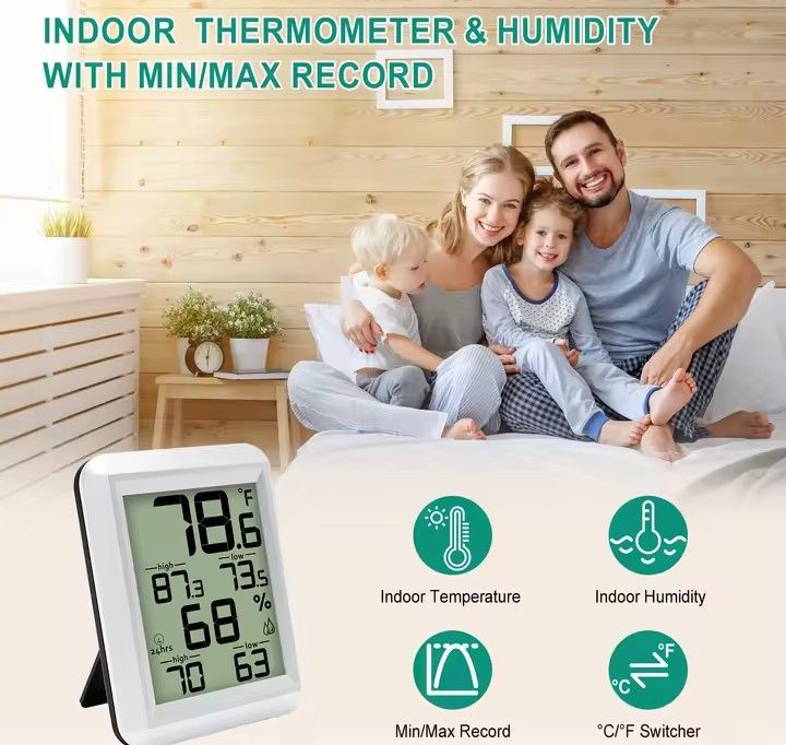 Цифровий гігрометр-термометр