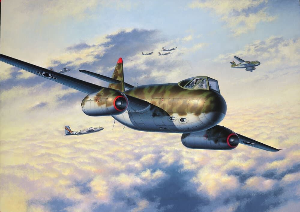 Samolot model 1/72 Revell 03774 MESSERSCHMITT P.1099A-P-SER