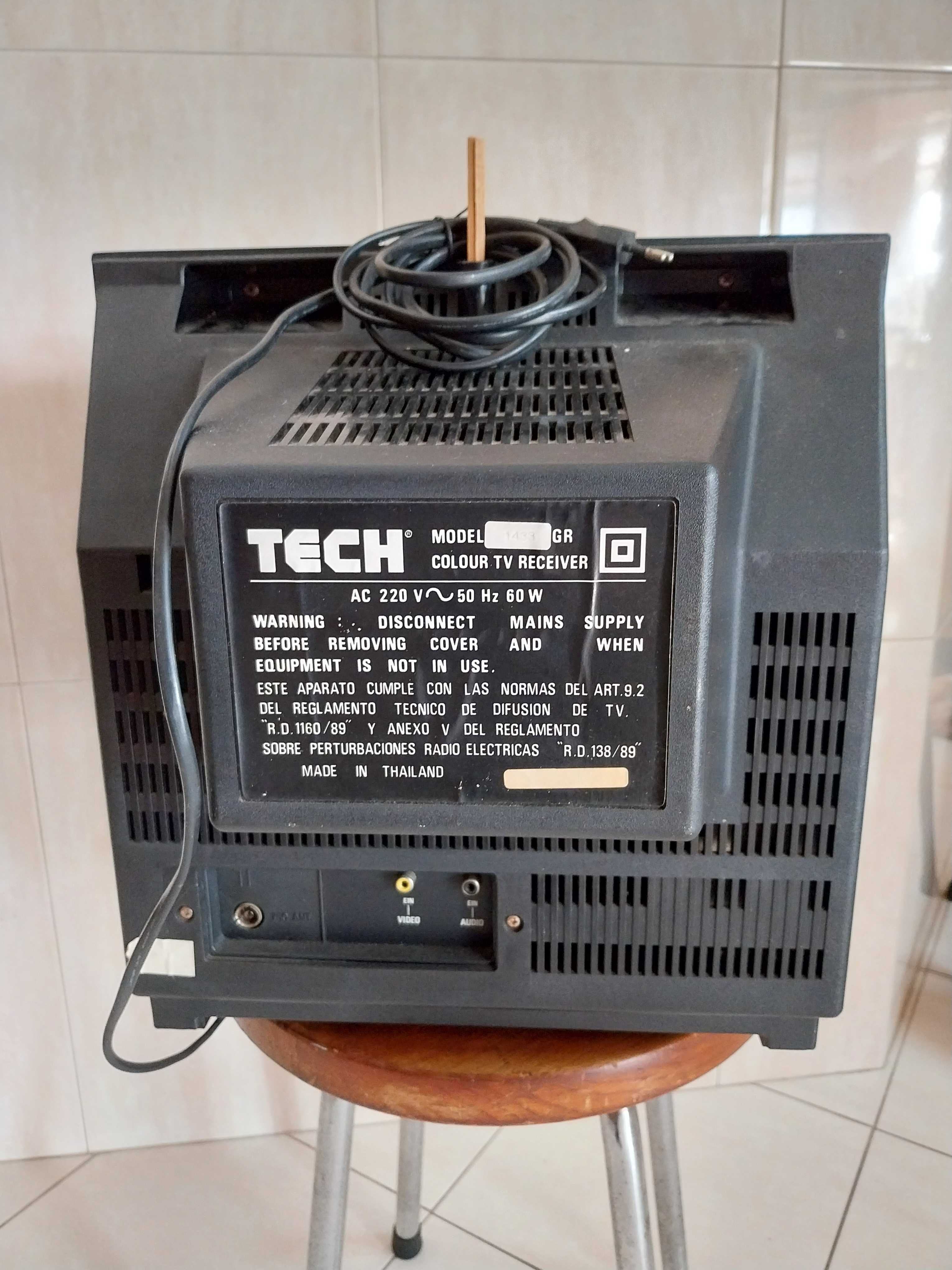 Televisão antiga/vintage Tech