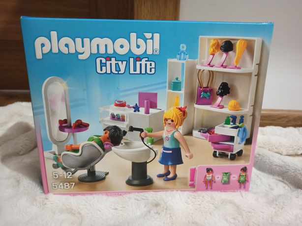Playmobil City life 5487  salon fryzjerski -Nowe!