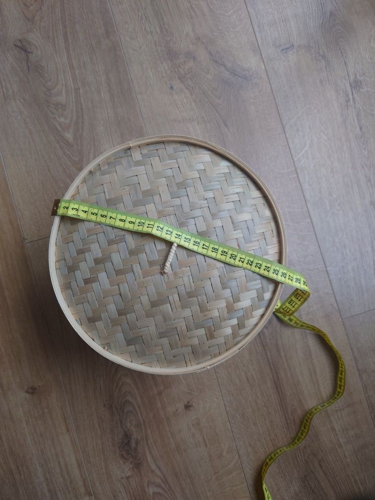 Sitko bambusowe, parowar bambusowy Bamboo steamer 25cm