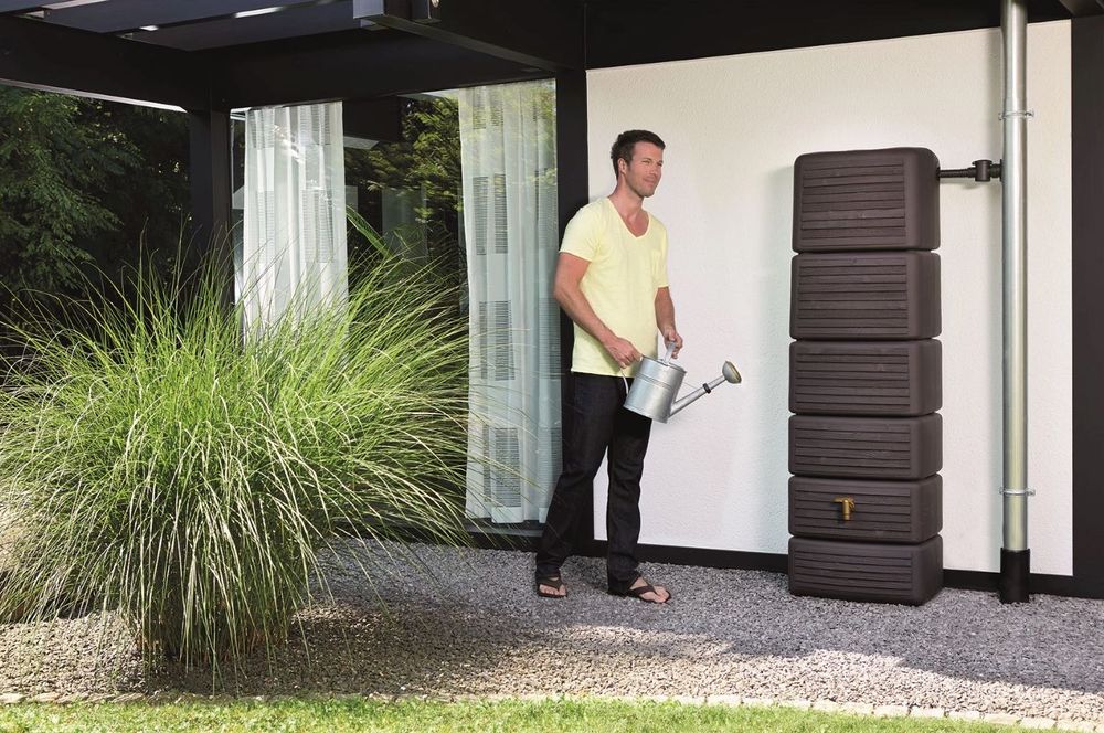 2 sztuki! Zbiorniki na deszczówkę po 300 litrów. Slim 4rain.