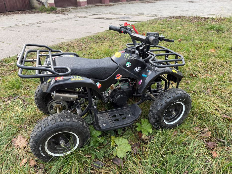 Mini quad 50 cm palony na szarpak dla twojej pociechy