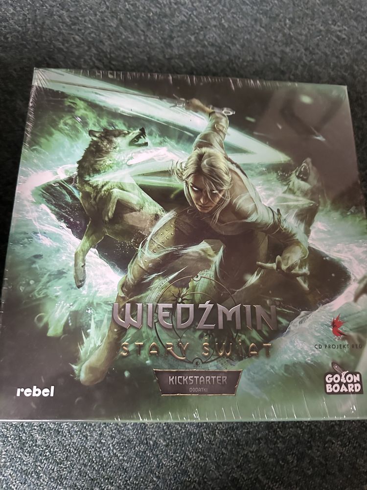 Wiedźmin Stary Świat + Wiedźmin Stary Świat Kickstarter - Zestaw