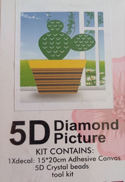 Malowanie diamentami dla dzieci.