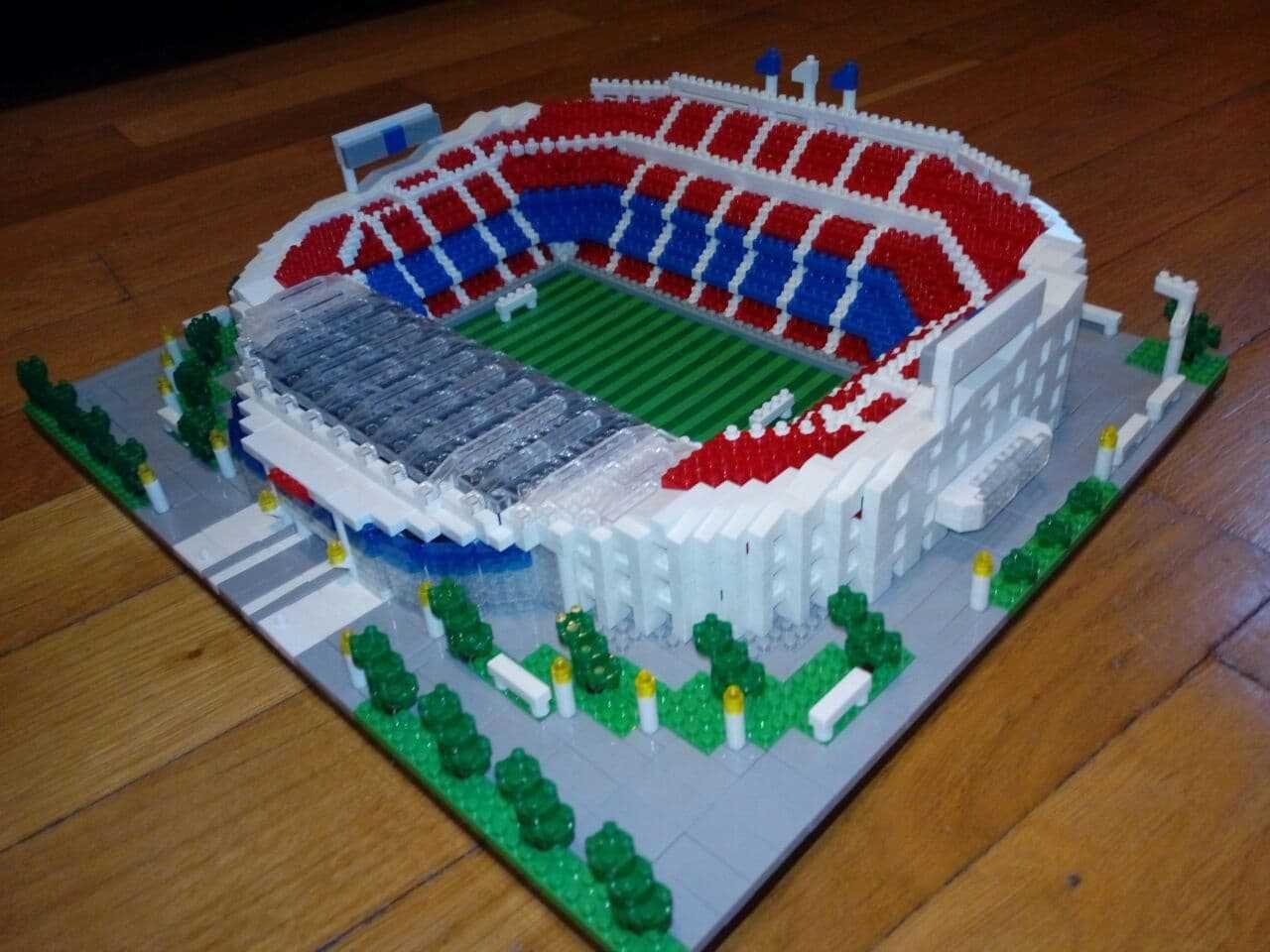 Stadion FC Barcelona - model, makieta, klocki - Camp Nou Stadium Barca