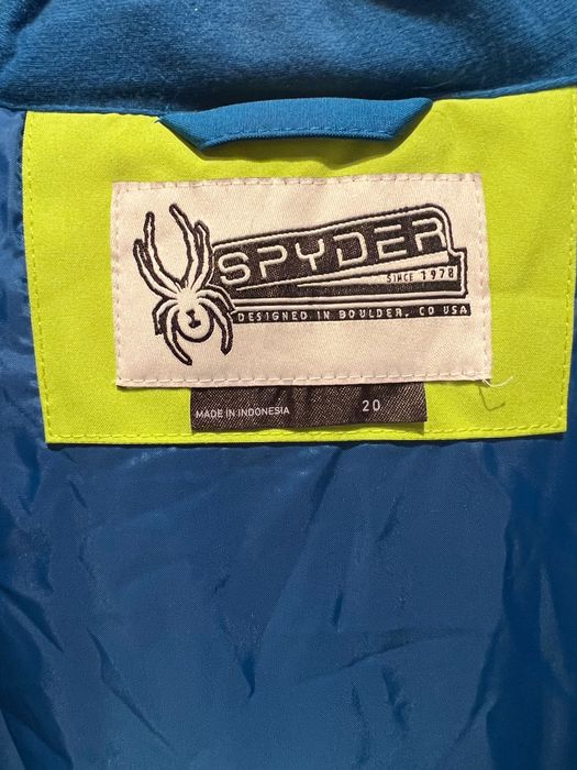 Kurtka narciarska Spider chłopięca