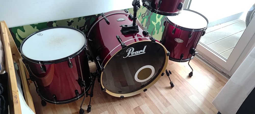 PEARL - mega ładny zestaw perkusyjny