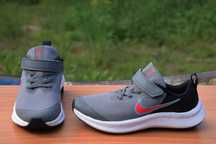 Кроссовки NIKE RUNNER STAR нос с защитой кожа р.33 (Оригинал)