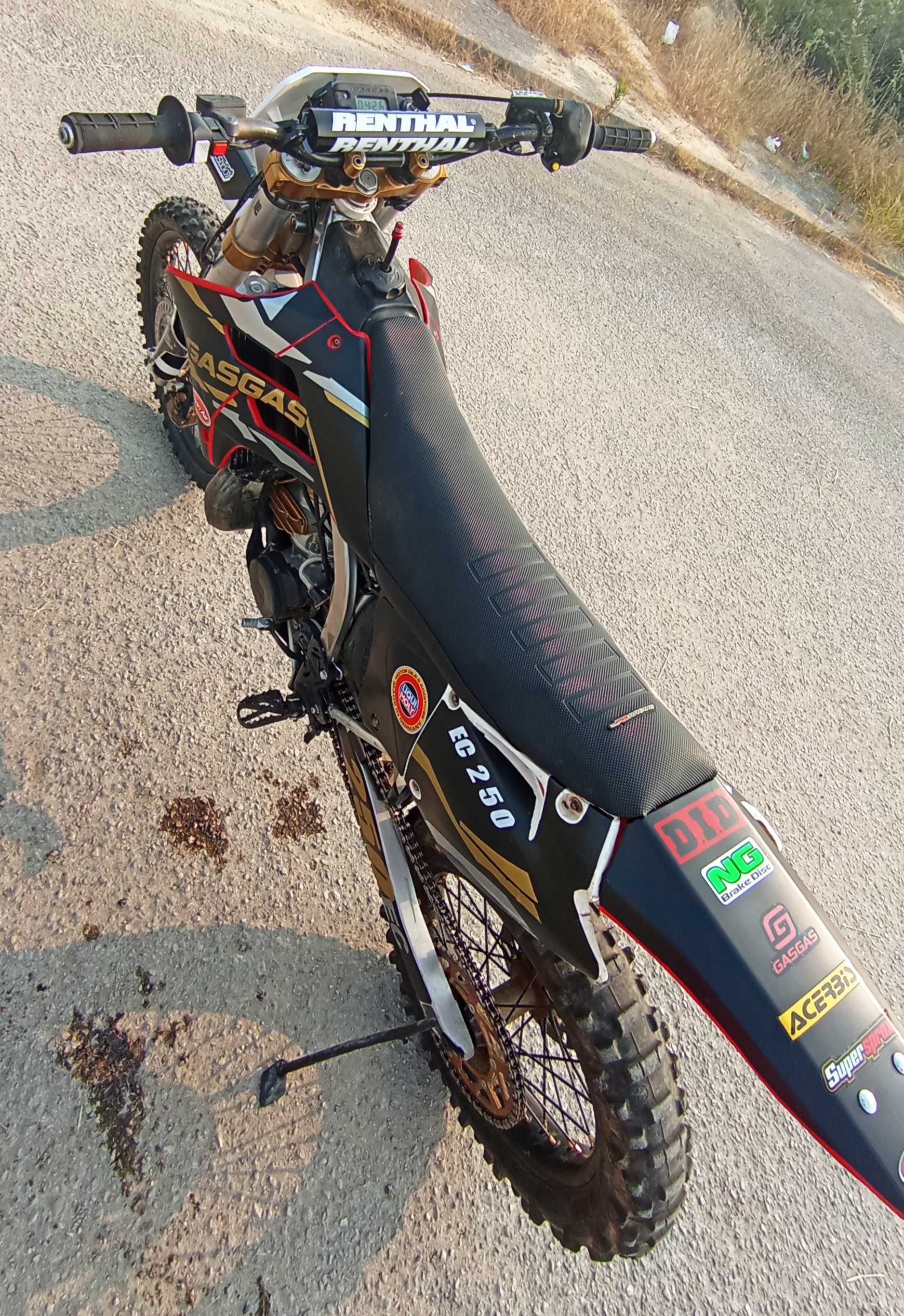 Troco Gasgas EC250 Chave Bateria e ventoinha