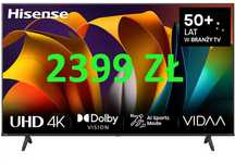 Telewizor LED HISENSE 75A6N 75" 4K VIDAA Dolby Vision KROSNO