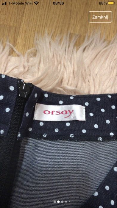 Sukienka w groszki Orsay 34 XS