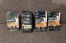 Pilhas duracell vários packs