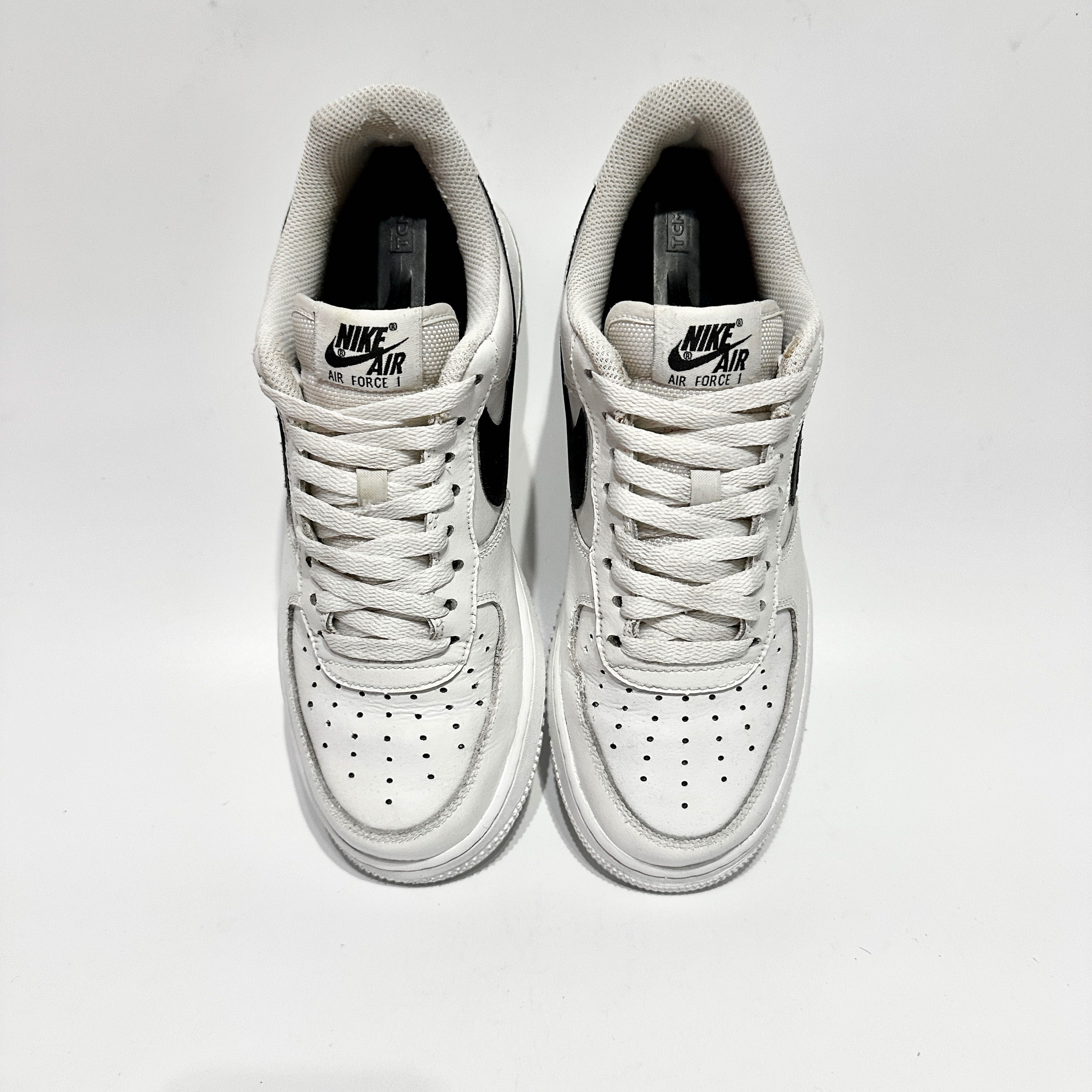Кроссовки Nike Air Force 1 ’07 White Black Swoosh