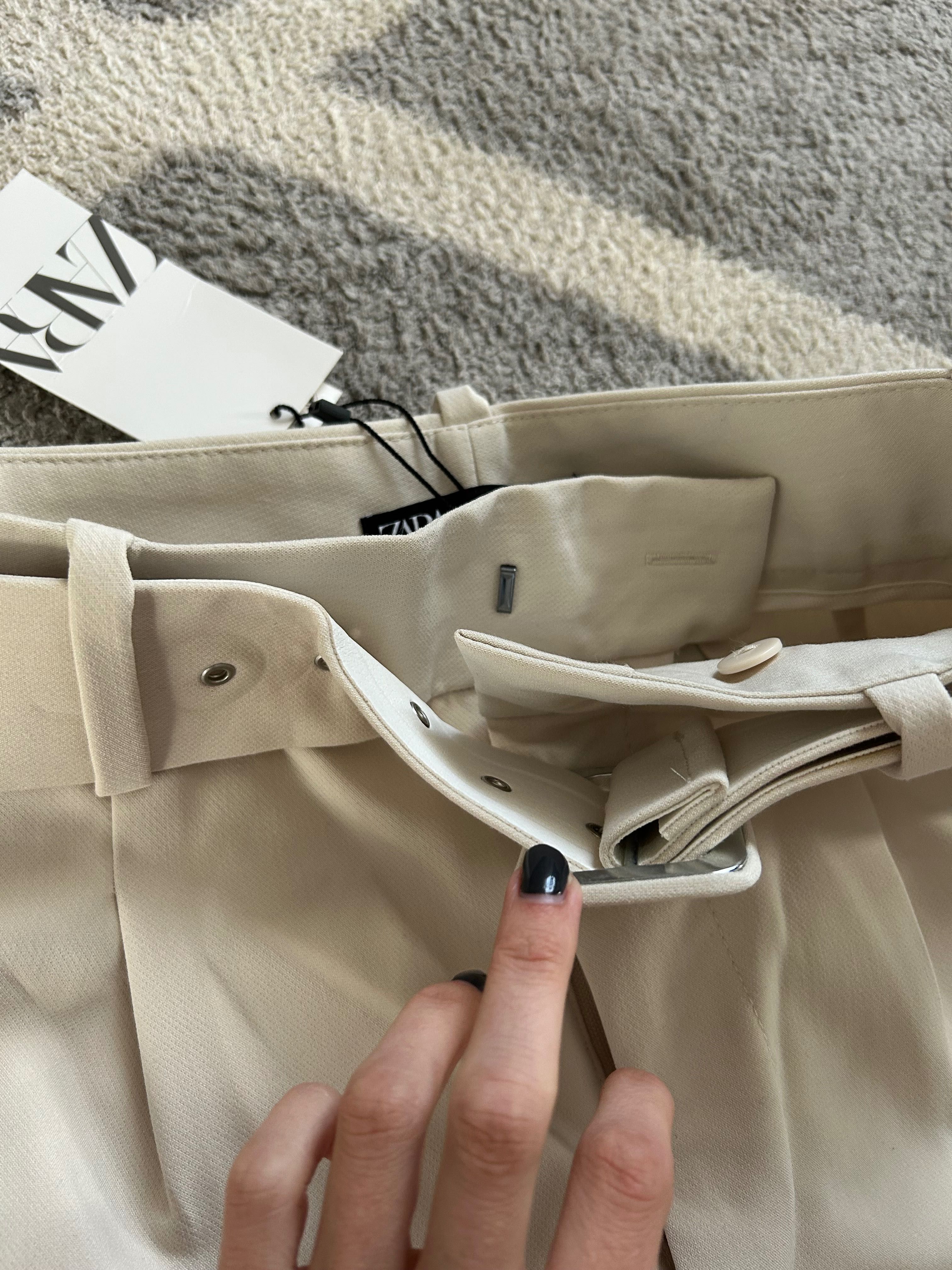 nowe z metką spodnie zara